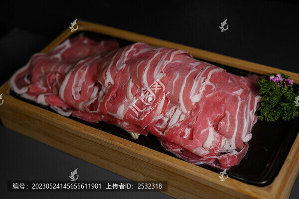 火鍋食材肥牛卷