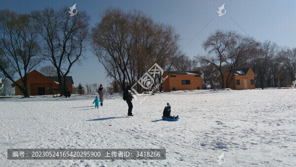 冬日雪景