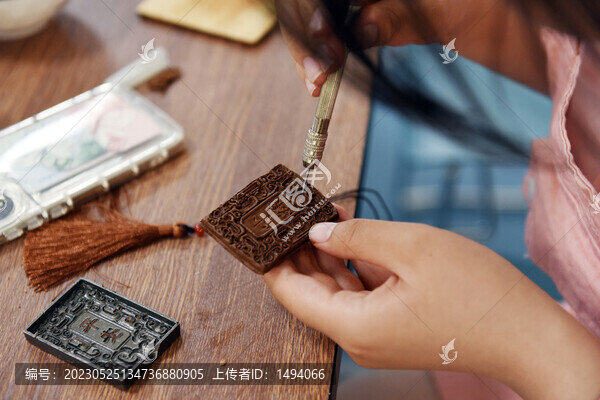 手工制作香牌