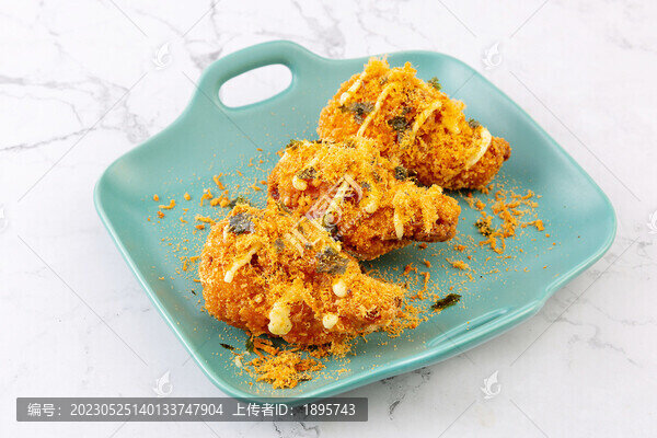 海苔肉松雞根翅