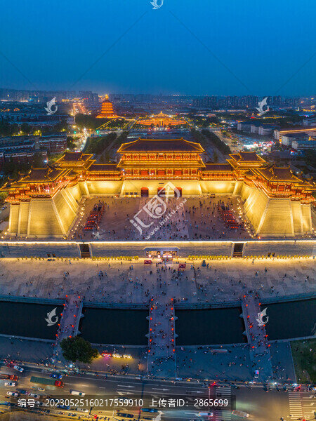 河南洛陽隋唐洛陽城遺址應(yīng)天門
