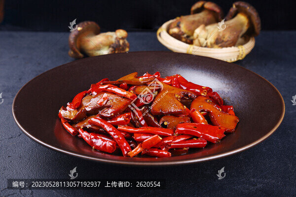 辣炒牛肝菌