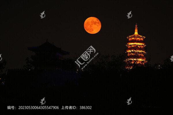 月亮素材高清圖