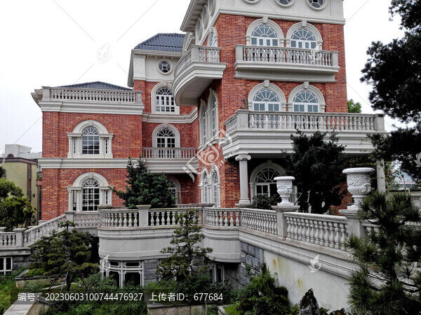 歐式別墅外景建筑工程家居豪宅