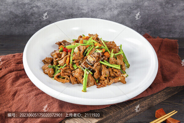 辣炒嫩牛肉