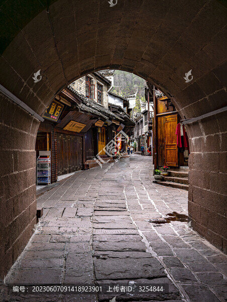 古鎮(zhèn)清晨