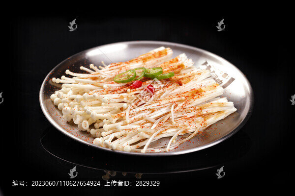 烤金針菇