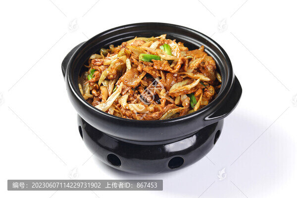 白辣椒炒肉