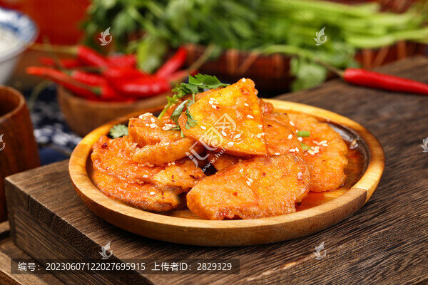 涼拌炸紅薯
