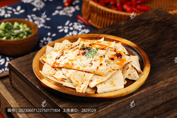 涼拌豆皮