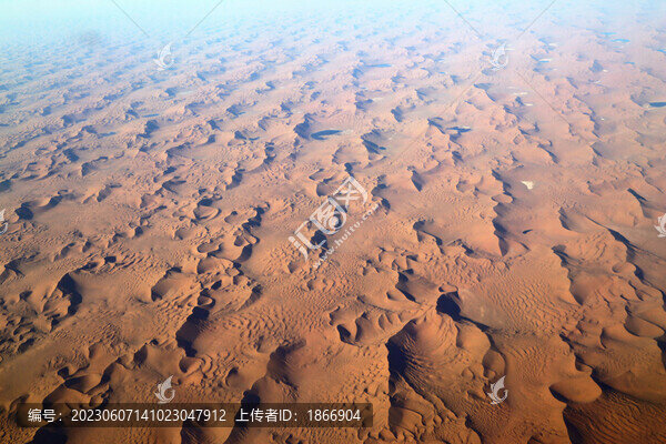 航拍沙漠
