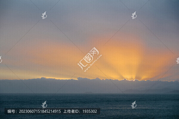 東極島日出日落