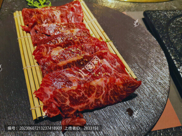 雪花牛肉