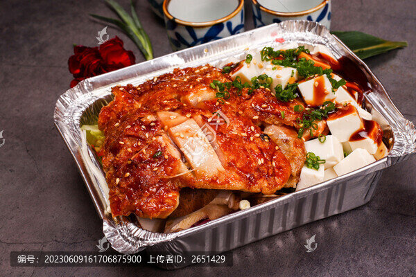 BBQ雞肉豆腐