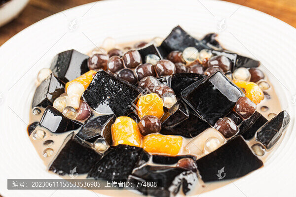 椰汁龜苓膏