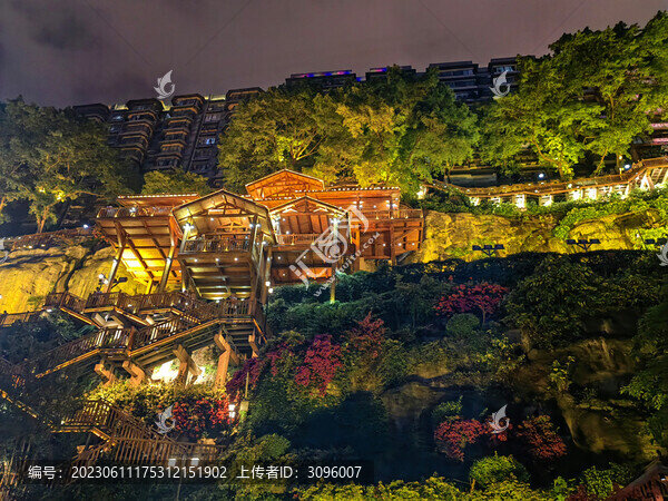 洪崖洞夜景