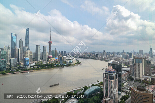 上海外灘陸家嘴風光
