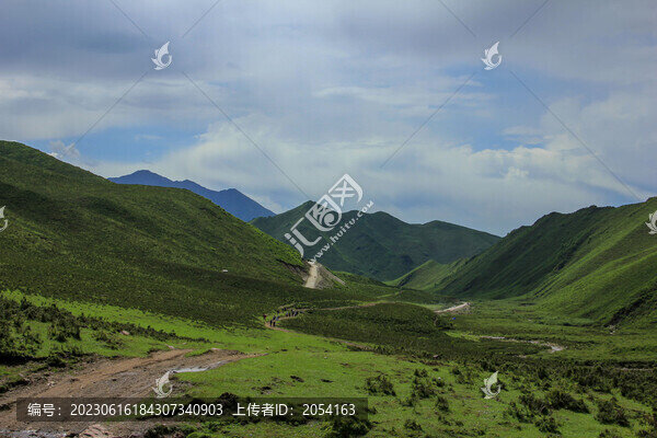 青海大通向化徒步一路風(fēng)光