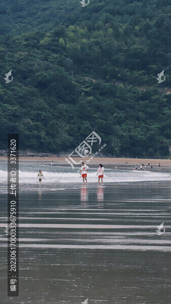 沙灘海浪