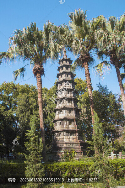 古建筑吉祥塔