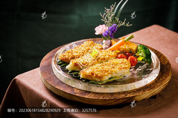 炭烤鱈魚