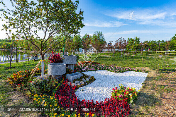 長春南湖公園園林微景觀