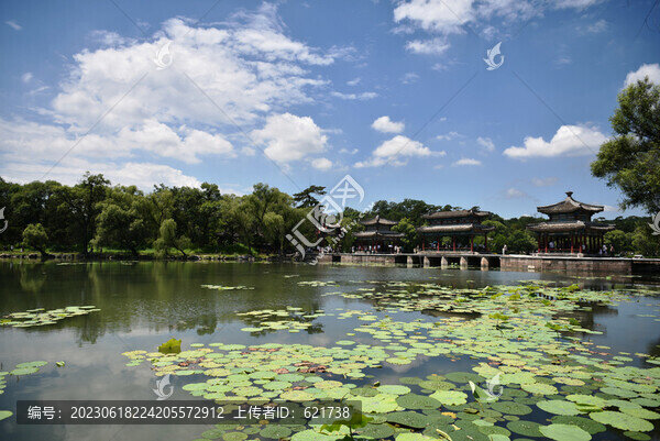 避暑山莊夏景
