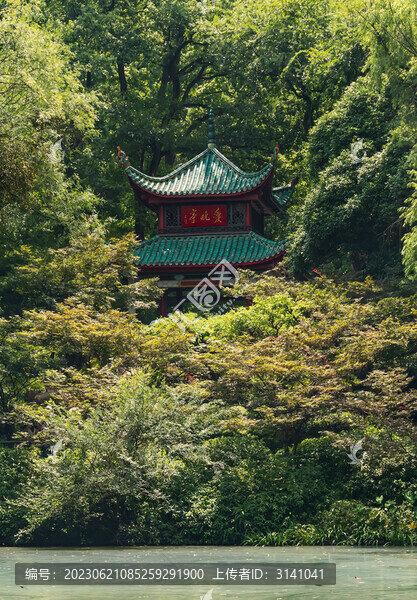 長沙岳麓山愛晚亭