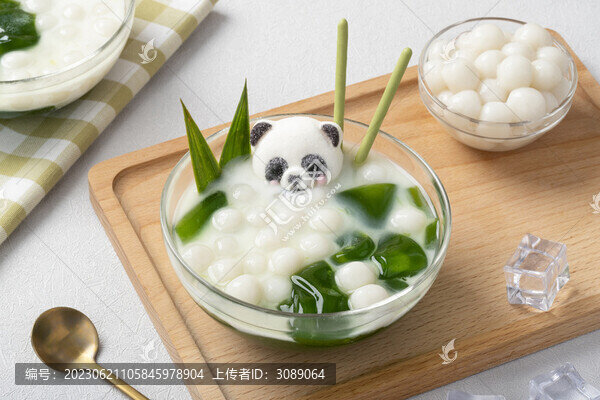 熊貓椰汁冰粉