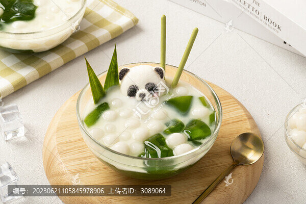 熊貓斑斕冰湯圓