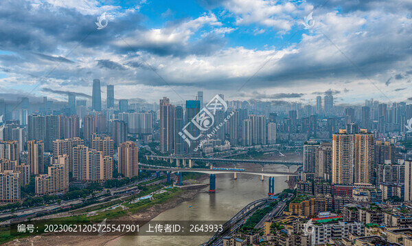 雨后的重慶城市風(fēng)光