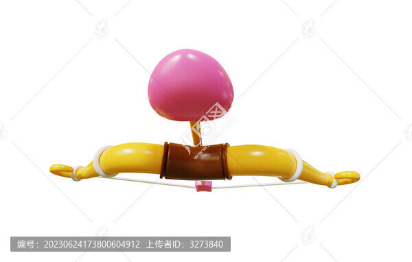 戀愛七夕節(jié)日愛情射箭喜歡3D