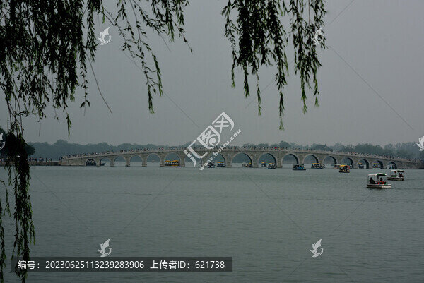 煙雨蒙蒙頤和園