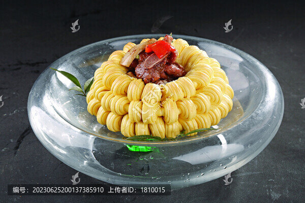 小花卷牛仔粒