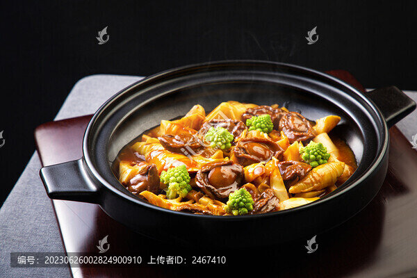 春筍燜鮑魚干鮑