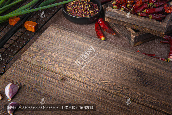 暗調(diào)美食背景素材