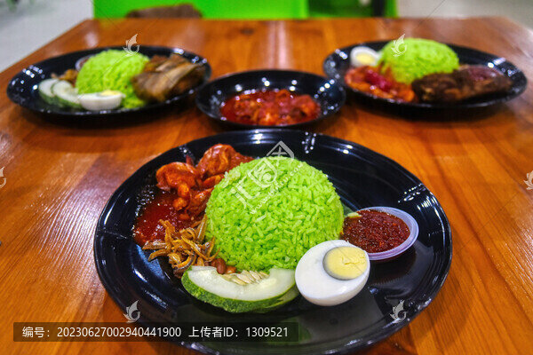 馬來(lái)西亞式米飯餐食