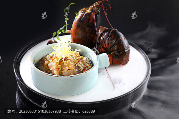 生腌龍蝦肉