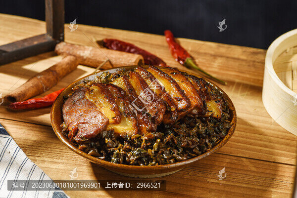 芽菜扣肉咸燒白