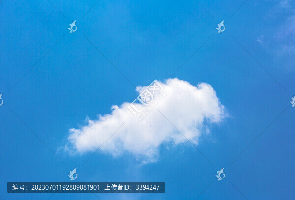 藍天白云
