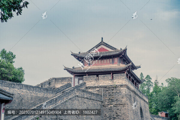 荊州古城大北門朝宗樓