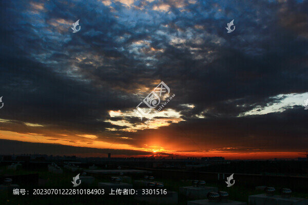 唯美夕陽