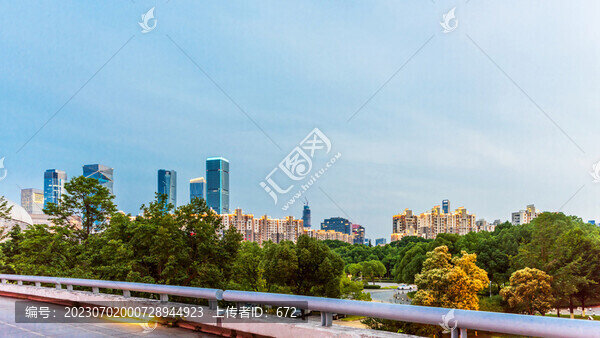 南京奧體中心及周邊夜景