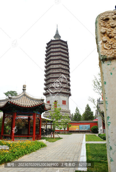 北京通州三廟一塔