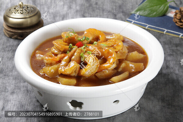 油燜大蝦
