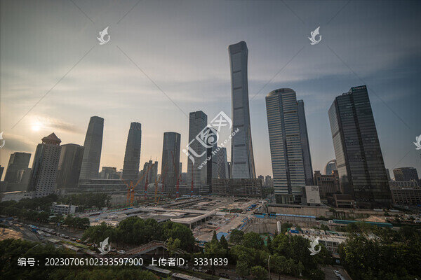 北京國貿(mào)cbd全景
