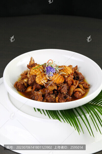鮑魚土雞
