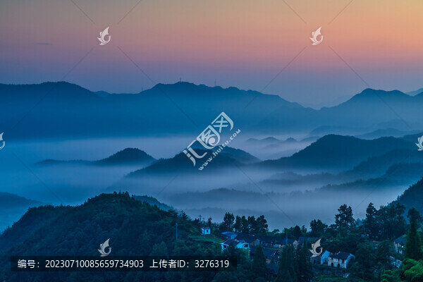 云霧云海霧里人家