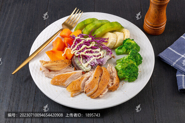 熏雞肉輕食餐