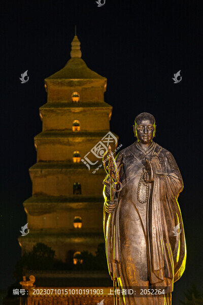 大雁塔夜景
